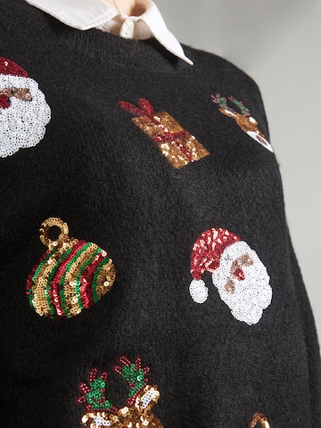 JDY Pulóver 'JDYSANTA' - fekete