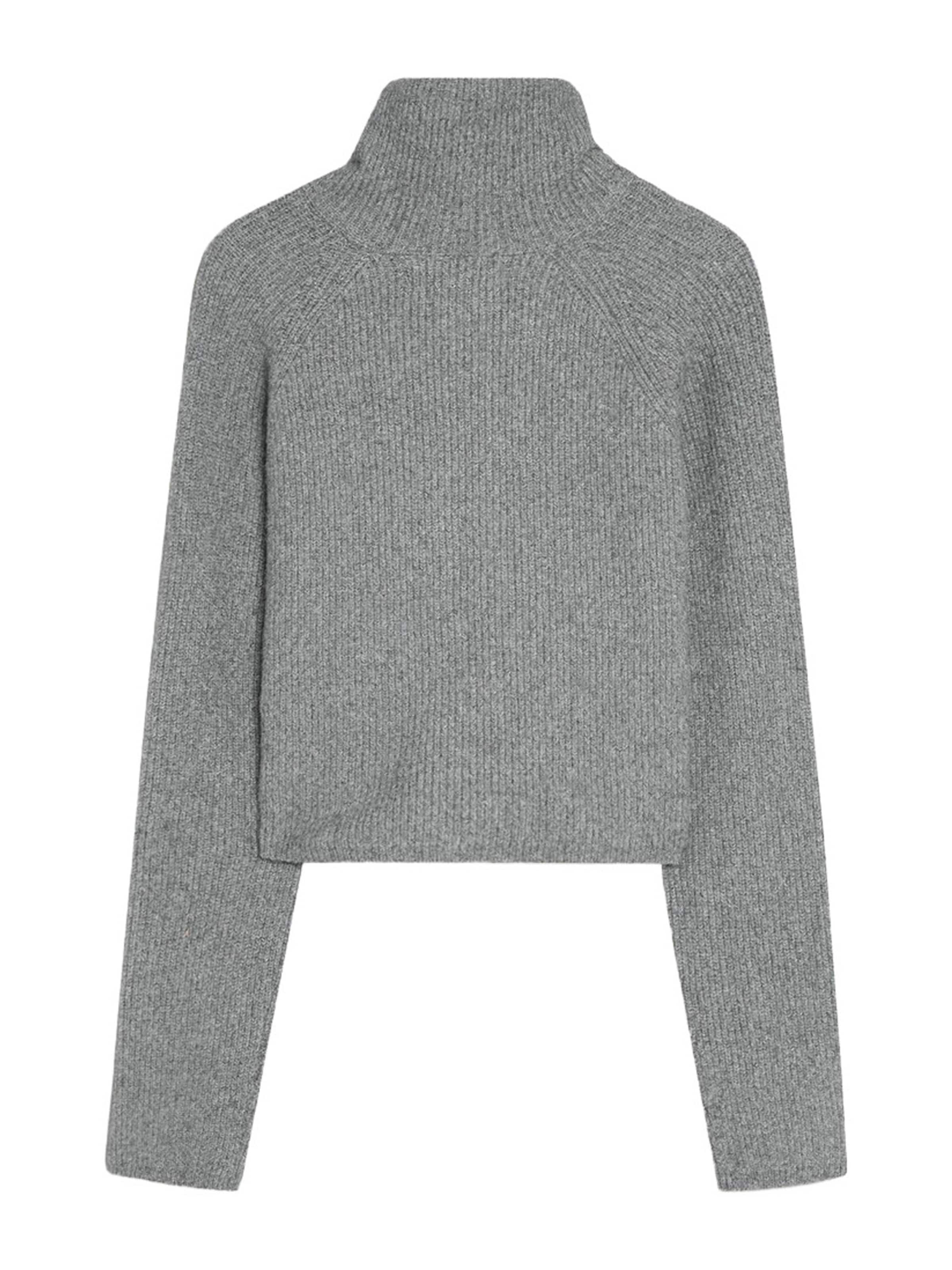 Cardigan Bershka en gris : derrière