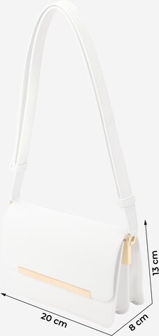 Sac bandoulière 'Edith' N°21 en blanc