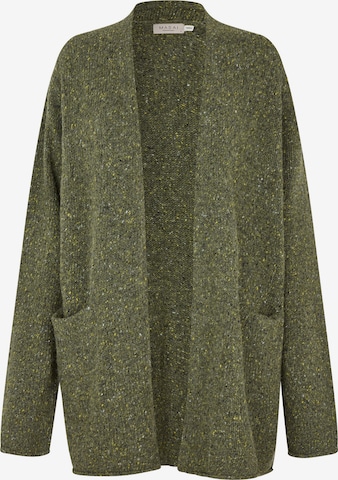 Masai Strickjacke 'Lonny' in Grün: Vorderseite
