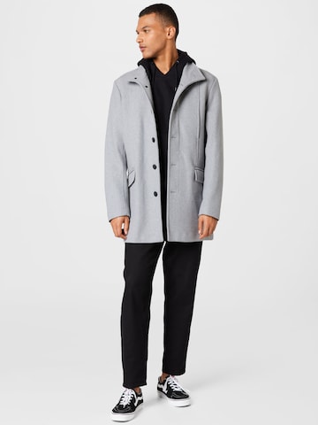 SELECTED HOMME Between-Seasons Coat 'MORRISON' in Grey