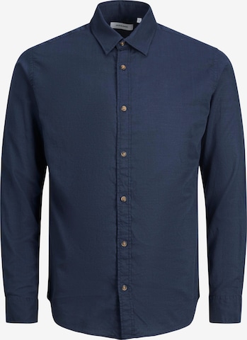 JACK & JONES Overhemd 'Lub' in Blauw: voorkant