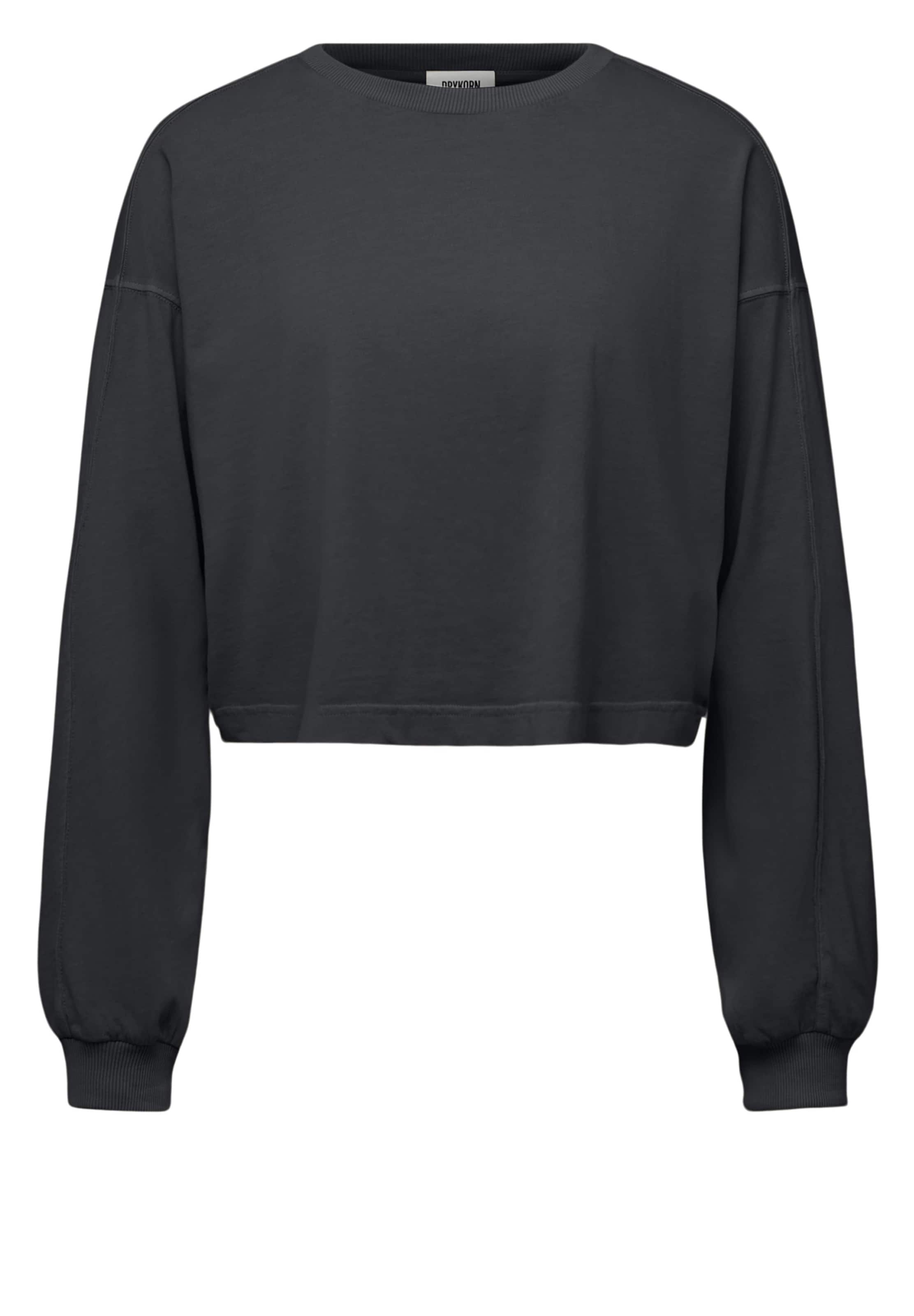 DRYKORN Sweatshirt ' Kelai ' in Black: front