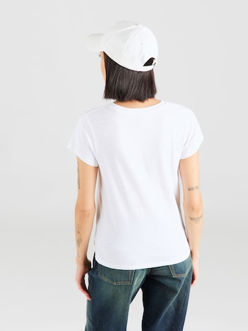 LEVI'S ® Тениска 'Graphic Authentic Tshirt' в бяло