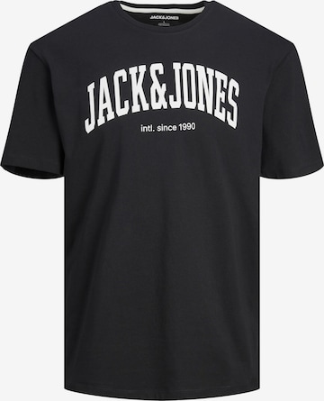 JACK & JONES Μπλουζάκι 'Josh' σε μαύρο: μπροστά