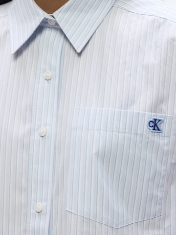 Chemisier Calvin Klein Jeans en bleu