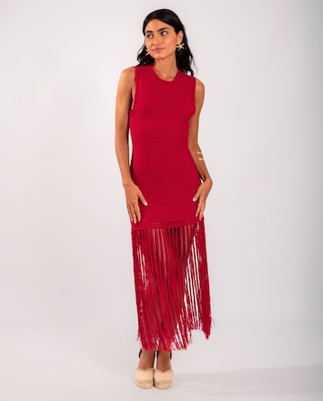 THE-ARE - Vestido en rojo