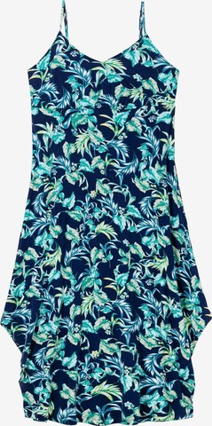 SHEEGO Beach Dress in Blue: front
