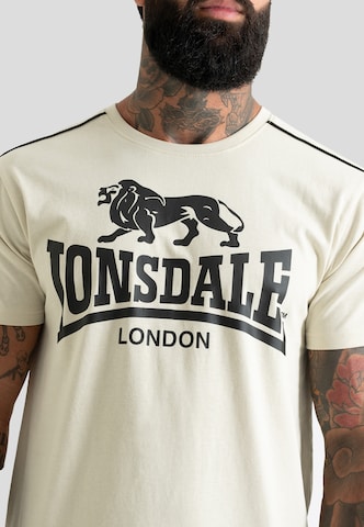 Lonsdale London Koszulka 'Ruislip' w kolorze beżowy
