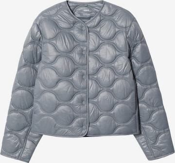 MANGO Between-Season Jacket 'Carrot' in Blue: front