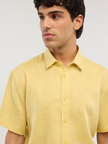Trussardi Regular Fit Hemd‌‌ in Gelb
