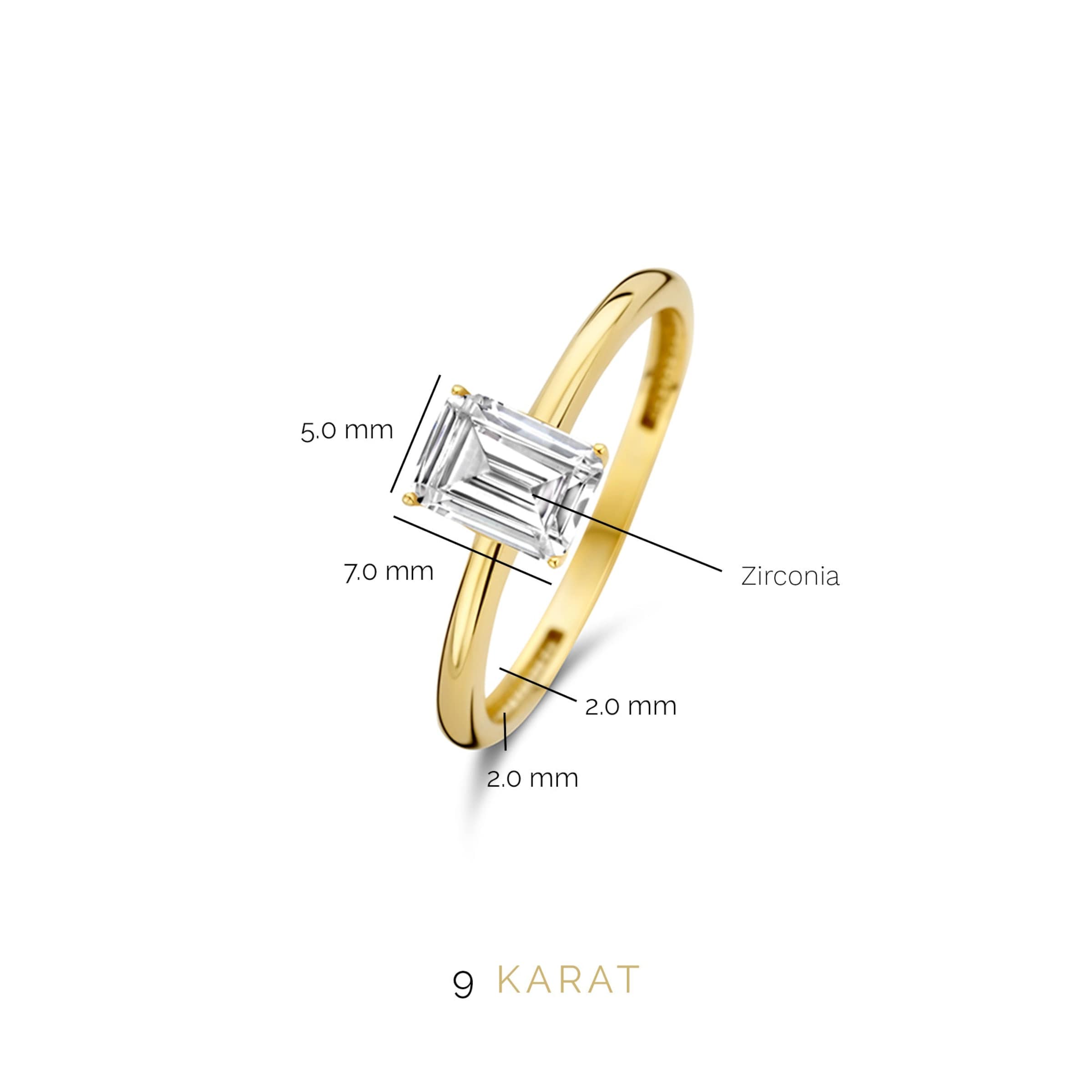 Beloro Jewels Ring in Gold