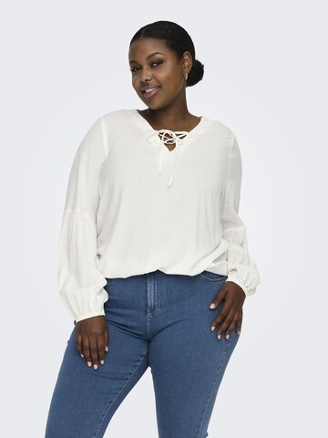 ONLY Carmakoma Blouse in White