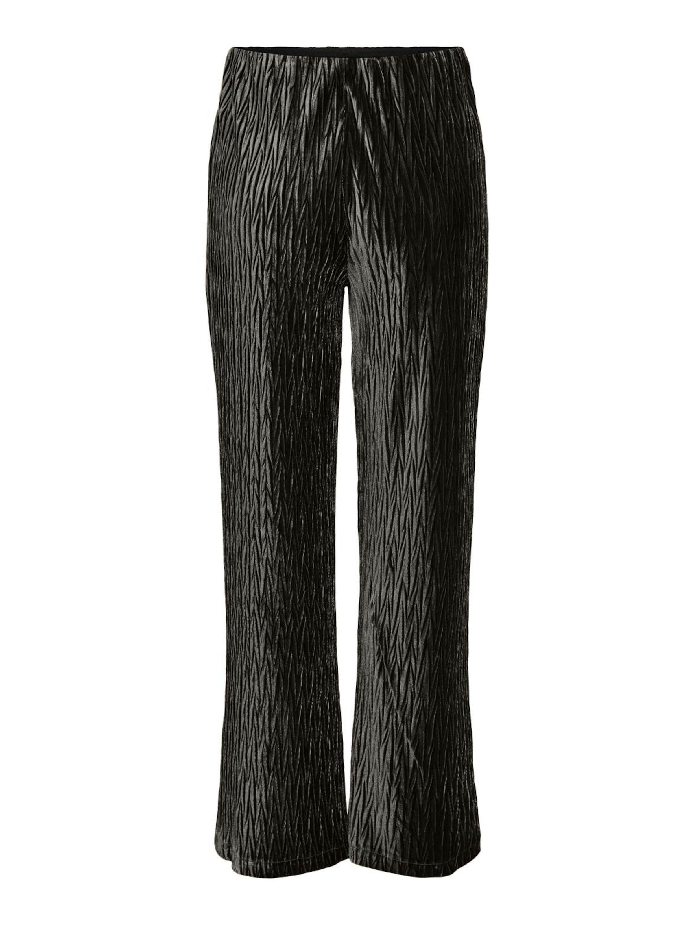 YAS Tall Široký strih Nohavice 'YASVERY' - Čierna: predná strana