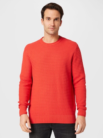 TOM TAILOR - Pullover em vermelho: frente