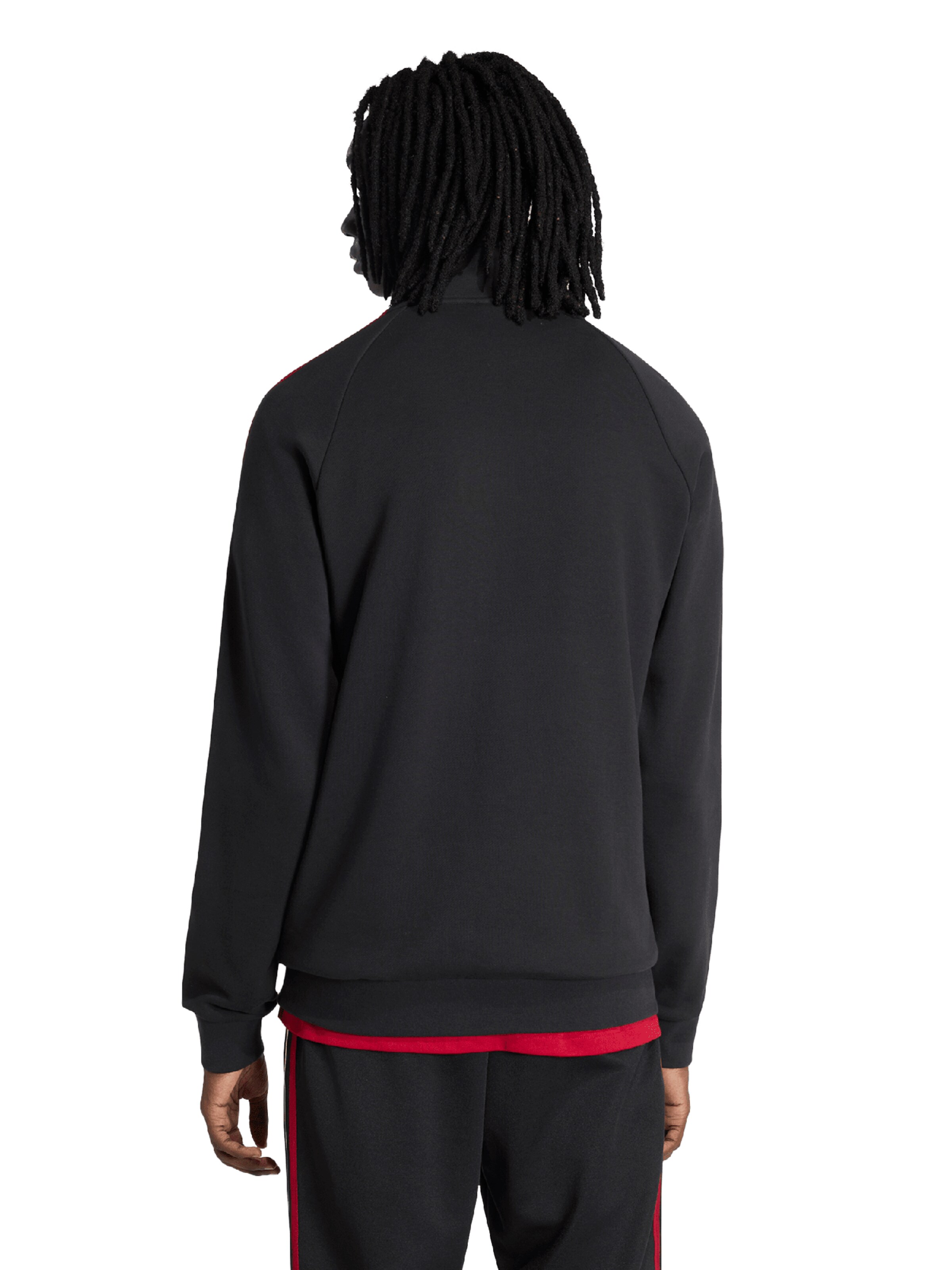 juoda ADIDAS PERFORMANCE Sportinio tipo megztinis 'MUFC'