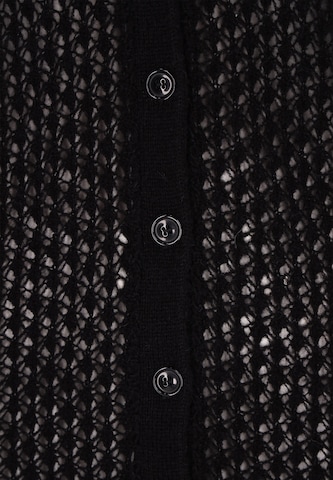 IZIA Gebreid vest in Zwart