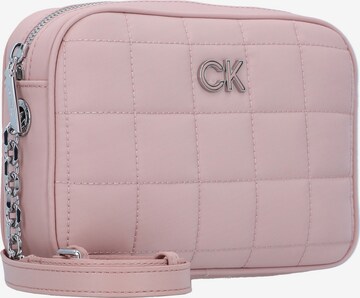 Borsa a tracolla 'Re-Lock Quilt' di Calvin Klein in rosa