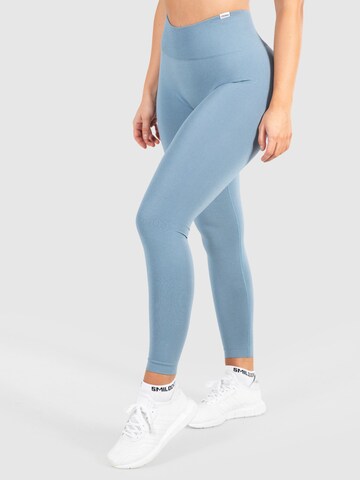 Smilodox Skinny Workout Pants 'Amaze Pro' in Blue
