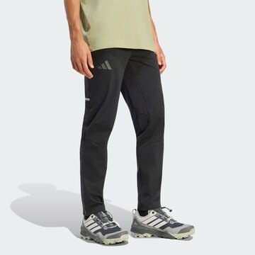 ADIDAS TERREX Normální Outdoorové kalhoty 'Xperior' – černá: přední strana