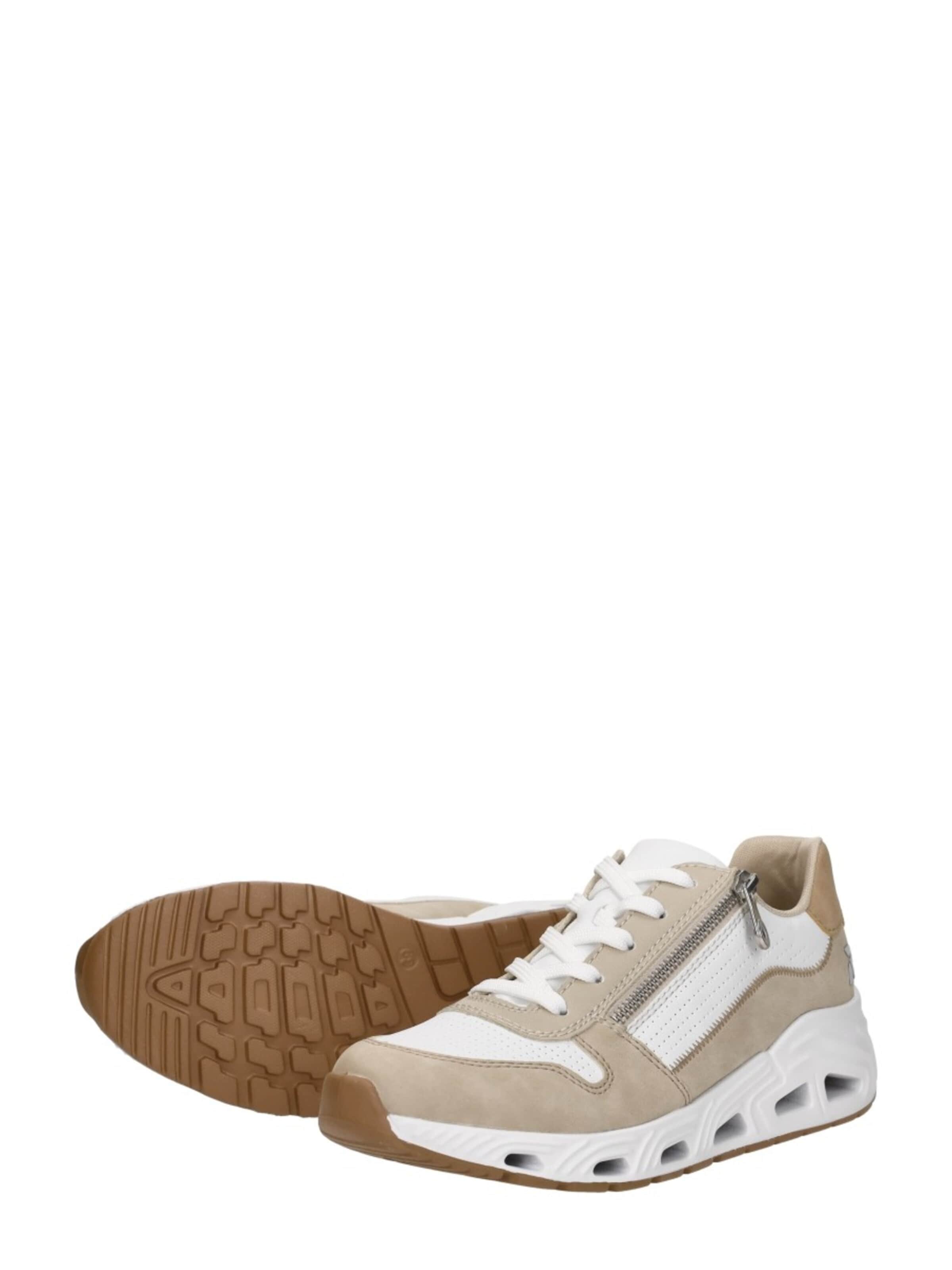 Rieker Sneakers 'Sneakers Laag' in Beige