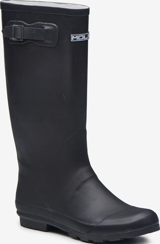 Mols Regenlaarzen 'Welly' in Zwart