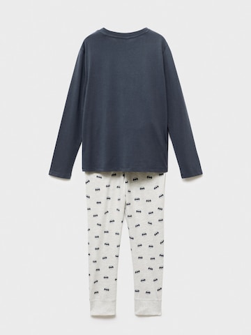 MANGO KIDS Schlafanzug 'BATMAN' in Grau