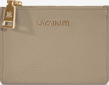 Astuccio 'Bologna' di Lazarotti in beige: frontale