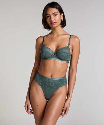 Hunkemöller String 'Sophia' in Groen: voorkant
