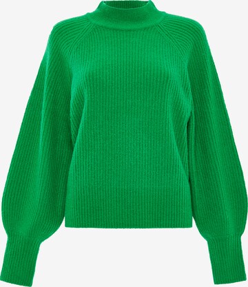 Threadbare Sweater 'Lolite' in Green: front