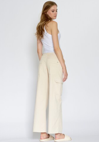 Gang Boot cut Cargo Pants in Beige