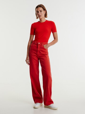 EDITED Shirt 'Kader' in Rood