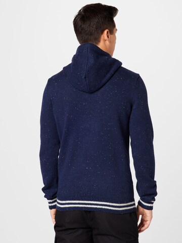 Petrol Industries Pullover in Blau