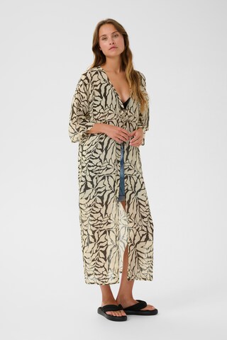 Kaffe Kimono 'Sea' i grøn