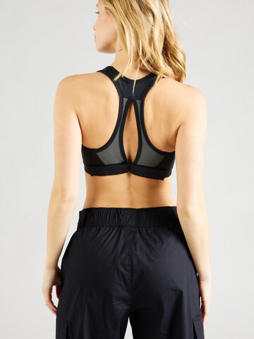 Bustier Soutien-gorge de sport 'SWOOSH' NIKE en noir