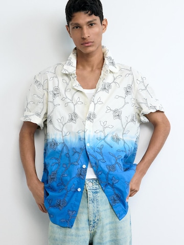 Desigual Regular fit Ing - kék: elől