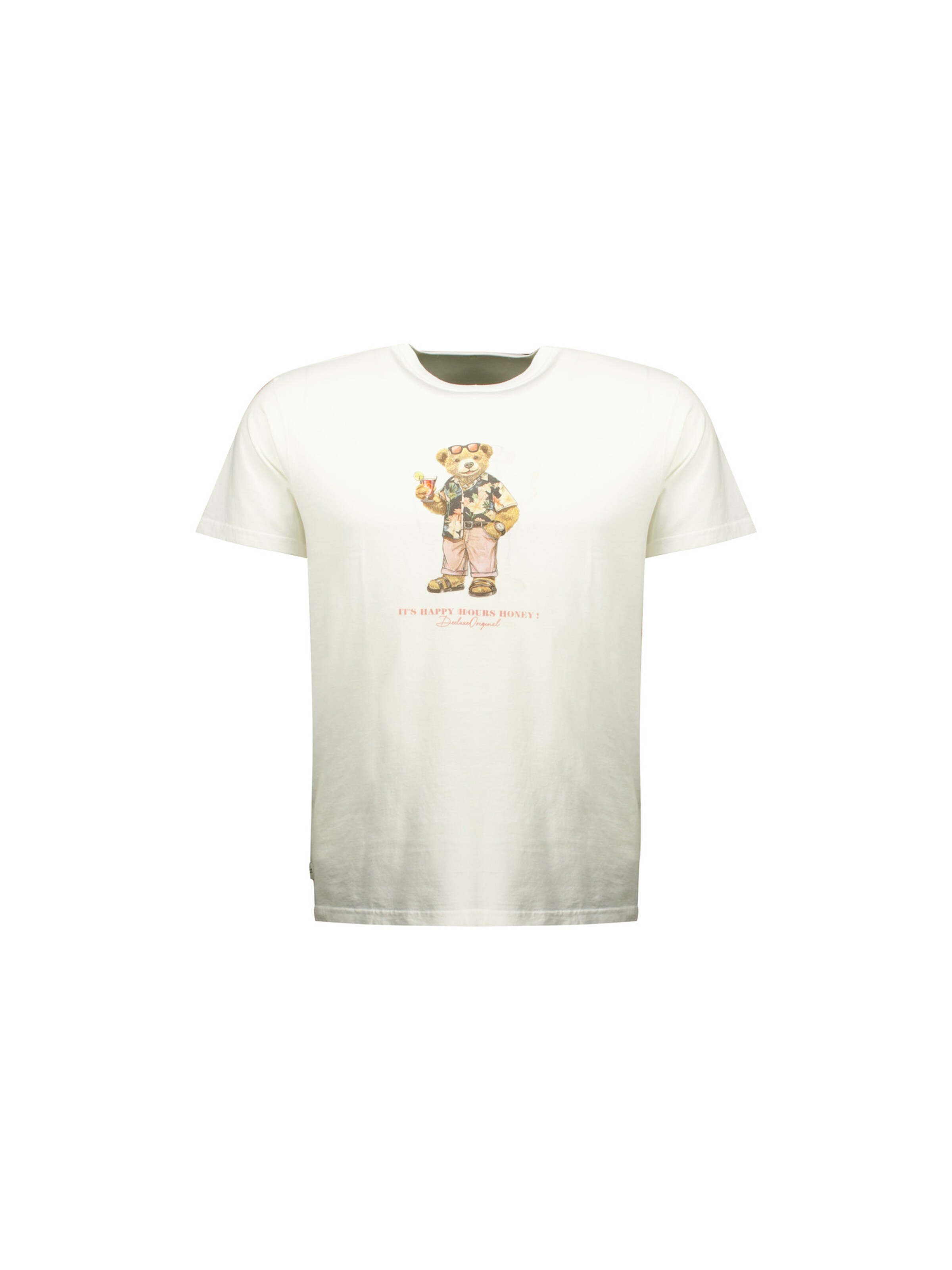 Deeluxe Shirt 'SUNBEAR' in White: front