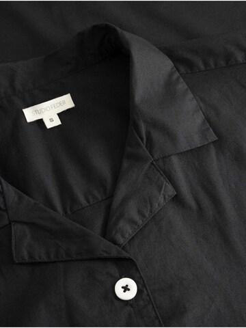 STUDIO FEDER Bluse in Schwarz