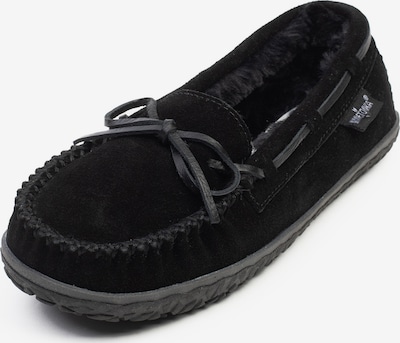 Minnetonka Mocassin 'Tilia' en noir, Vue avec produit