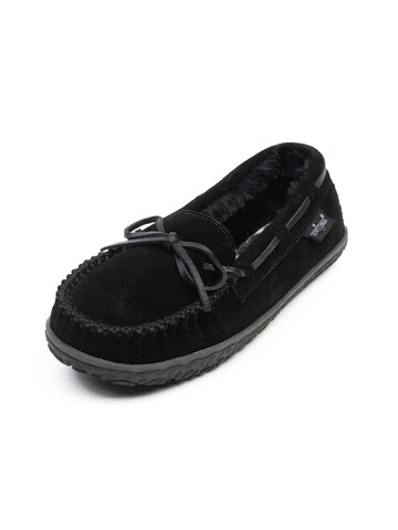 Minnetonka Mokassin 'Tilia' i sort: forside