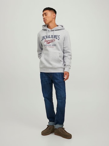 JACK & JONES Sweatshirt in Grau