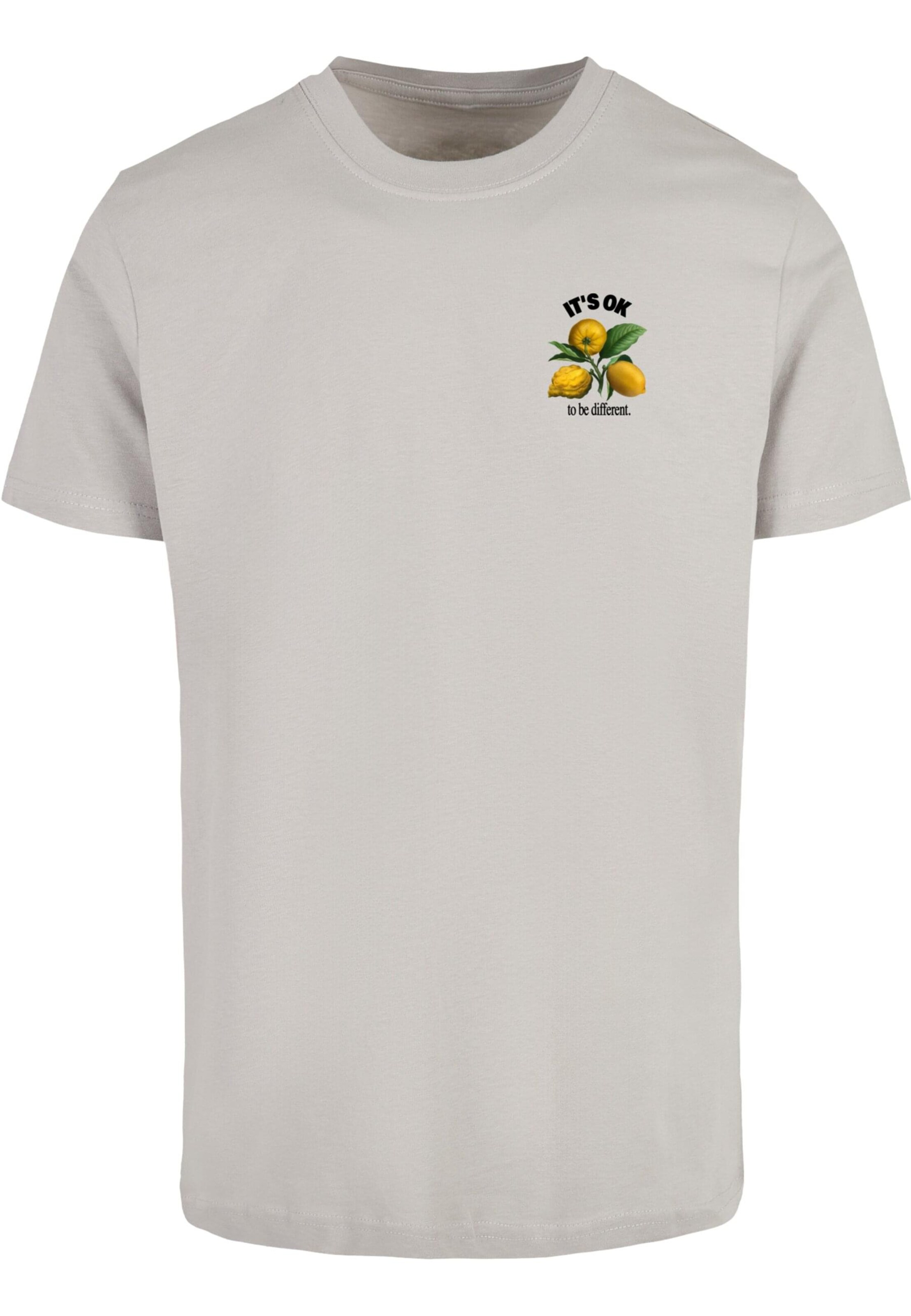 MT Men Shirt 'It's Ok' in Grey: front