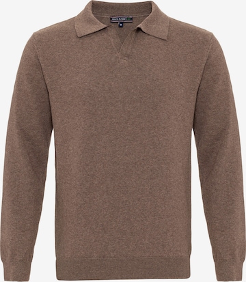 Pull-over Felix Hardy en marron : devant