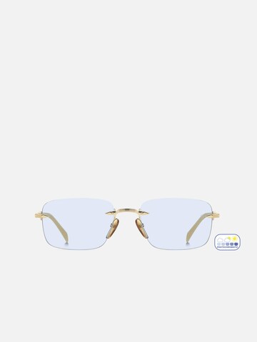 David Beckham Sonnenbrille‌‌‌‌‌‌‌ in Gold: Vorderseite