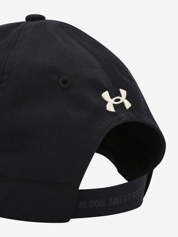 UNDER ARMOUR - Boné desportivo 'Project Rock' em preto