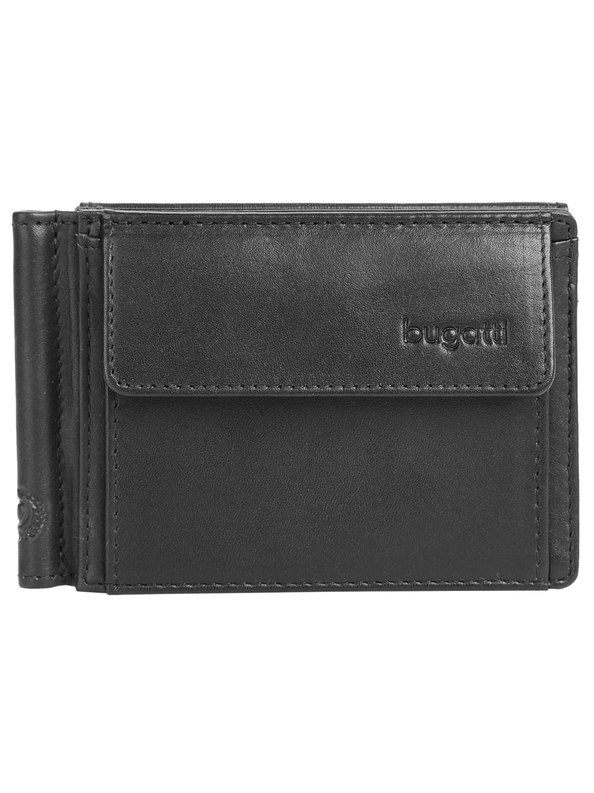 bugatti Wallet 'PRIMO' in Black: front
