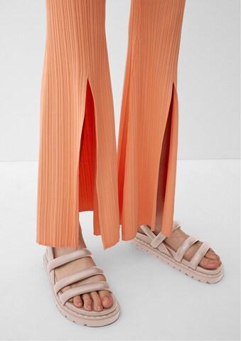 s.Oliver Flared Hose in Orange