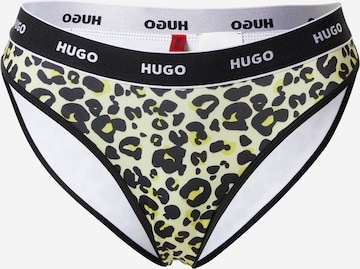 HUGO Red Boyshorts 'LEO' in Yellow: front