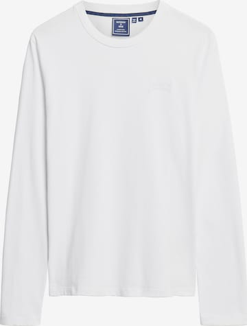 T-Shirt Superdry & Co en blanc : devant
