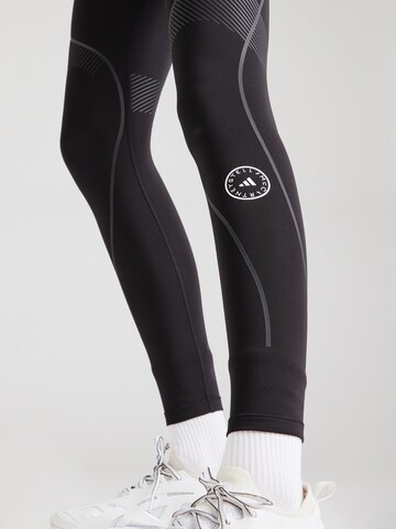Skinny Pantaloni sportivi 'TruePace' di ADIDAS BY STELLA MCCARTNEY in nero